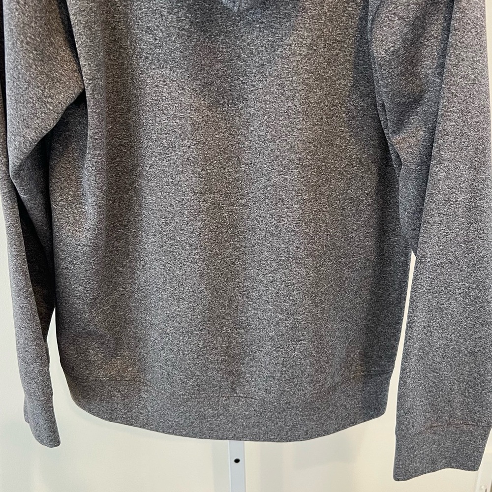 University of Michigan Wolverines Gray Blue Yellow Hoodie Sweatshirt Mens Medium - Picture 8 of 13